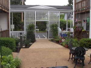 St. Luke’s Village Courtyard